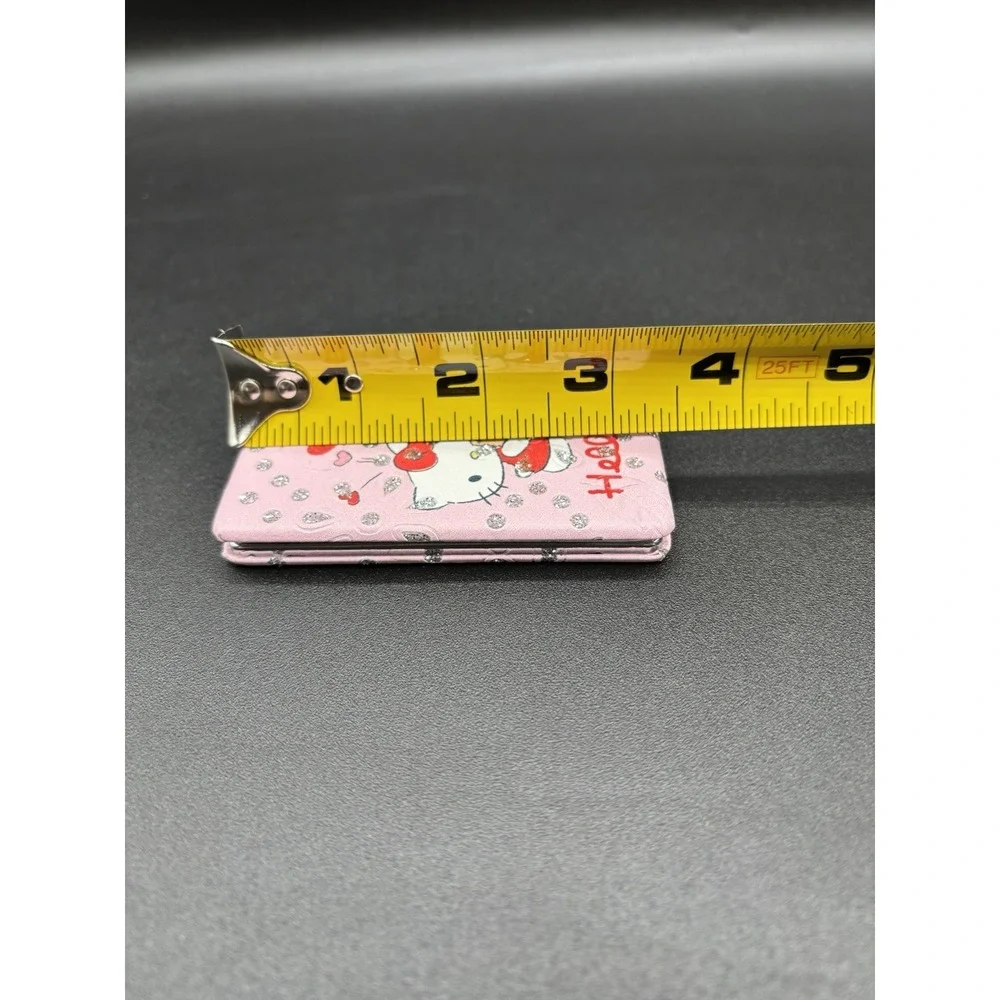 Hello Kitty Compact Mirror With Glitter Pocket Mirror Makeup Cosmetic Mirror NEW